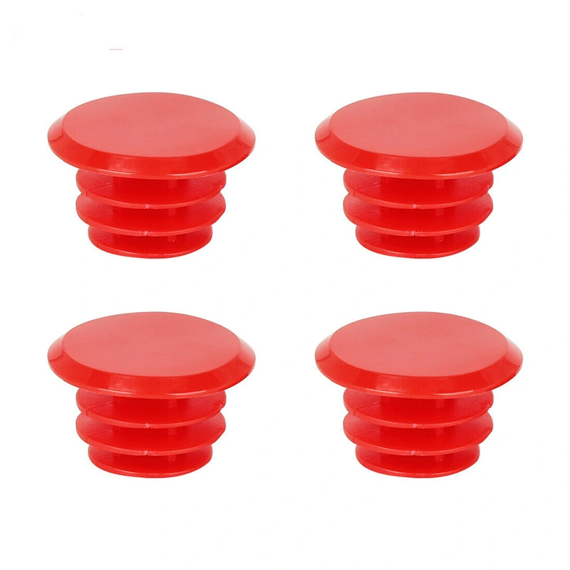 Cycling Bike Handlebar Bar Plastic Rubber End Plugs Caps for Locking Grip